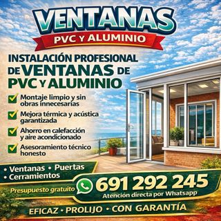 Ventanas PVC y Aluminio