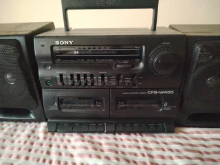 Mini cadena Sony CFS-W455 Radio Cassette