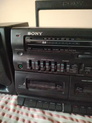 Mini cadena Sony CFS-W455 Radio Cassette