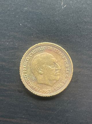 Moneda 2.5 Pesetas Franco 1953
