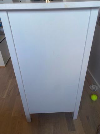 Cajonera IKEA Hemnes 3 cassetti e maniglie a nuvola