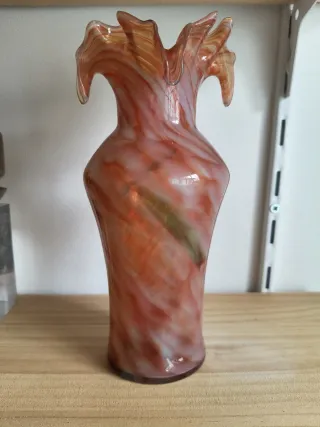 Vaso di vetro Murano
