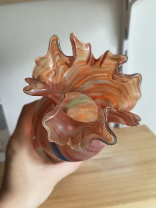 Vaso di vetro Murano