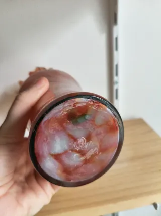 Vaso di vetro Murano