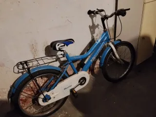 Bicicleta Paseo Niña Azul