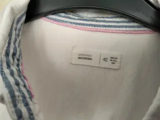 Camisa blanca mujer talla XL