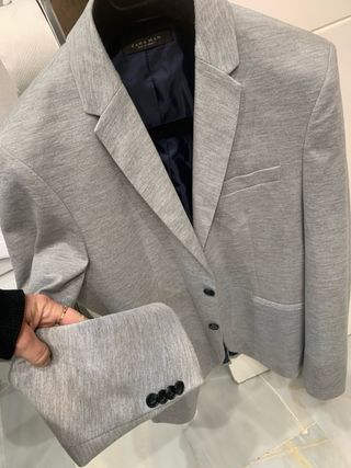 Chaqueta Zara Man Gris Hombre