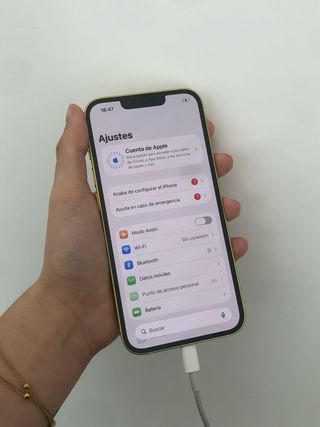 iPhone 14 Amarillo 100% bateria original