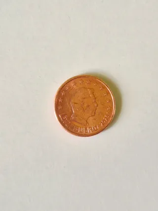 Moneda 1 céntimo Luxemburgo 2023