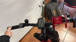 Bicicleta Eléctrica 1200W Roja