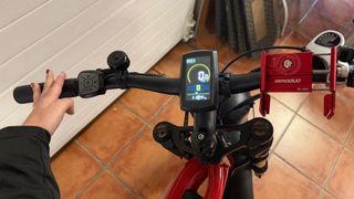 Bicicleta Eléctrica 1200W Roja