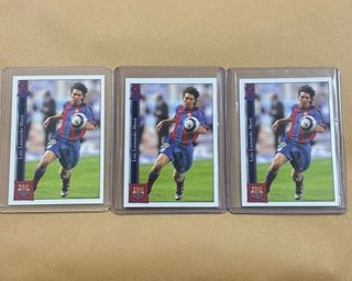3 Fichas Messi 602 Liga 2006