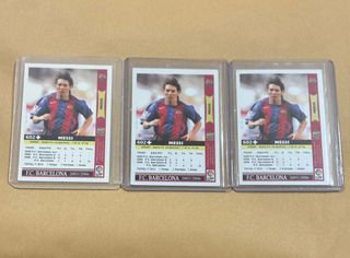 3 Fichas Messi 602 Liga 2006