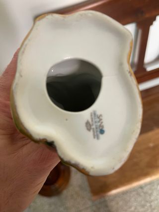 Nacimiento dorado de porcelana Sanbo