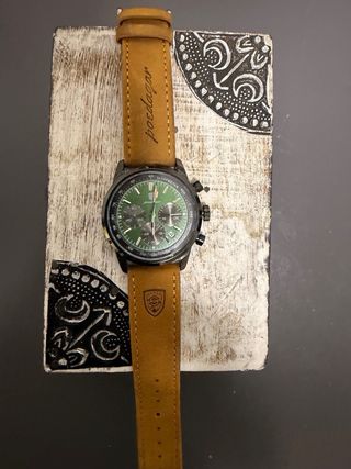 Reloj Rockager Correa Piel Marrón/Beige