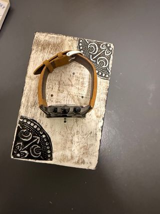 Reloj Rockager Correa Piel Marrón/Beige