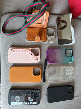 8 Carcasas iPhone 13 Pro (Varias)
