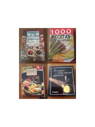 LIBROS DE GASTRONOMÍA ESPAÑOLA PACK