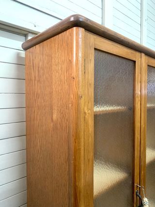 Vitrina de oficina vintage. Grande