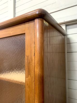 Vitrina de oficina vintage. Grande