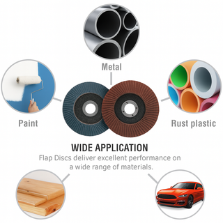 10 Discos Lija Radial 115mm P80 Importify