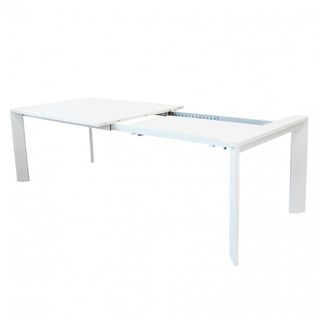 Tavolo Da Giardino Allungabile Alluminio Bianco