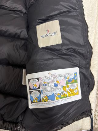 Moncler Gilet Taglia 2 (M) Nero Nuovo