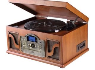 Tocadiscos Lauson CL146 CD, Cassette, Radio, USB