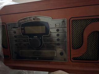 Tocadiscos Lauson CL146 CD, Cassette, Radio, USB