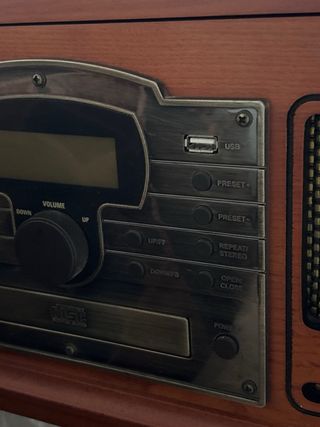 Tocadiscos Lauson CL146 CD, Cassette, Radio, USB