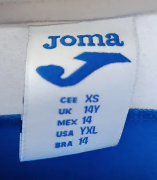 Chaqueta Joma Azul y Blanca Talla XS