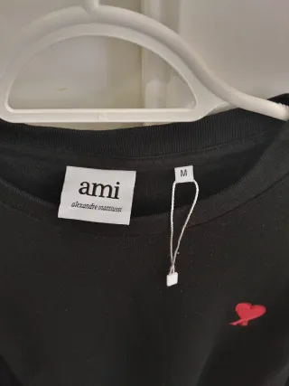 Sudadera Ami Alexandre Mattiussi Negra Talla M