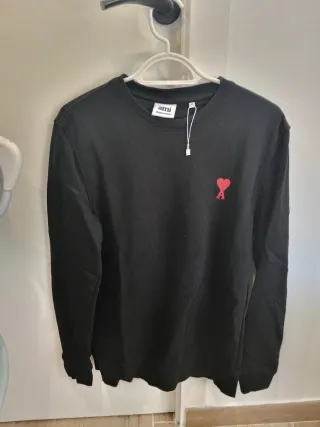 Sudadera Ami Alexandre Mattiussi Negra Talla M