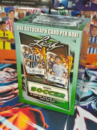 Caja Blaster Leaf Soccer 2024 - Autógrafo