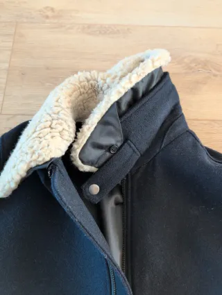 Chaqueta H&M Invierno Talla S azul marino