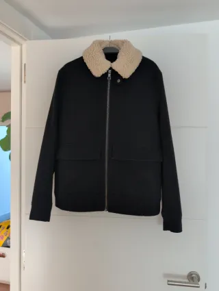 Chaqueta H&M Invierno Talla S azul marino