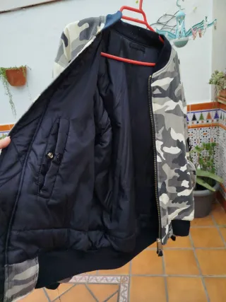Chaqueta Bomber Camuflaje Militar