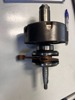 Cigüeñal + Campana Embrague + Tuerca