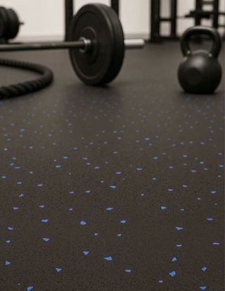 Suelo de caucho para Gimnasio