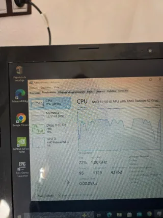 Portátil Lenovo Negro