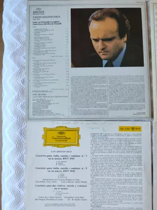 Vinilos. Bach J.S. e Hijos