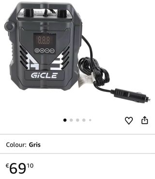 Acouto Bomba Inflable para Tabla de Remo, Pantalla