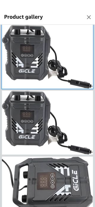 Acouto Bomba Inflable para Tabla de Remo, Pantalla