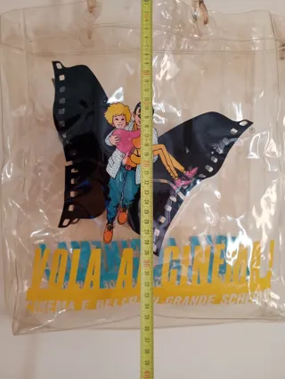 Borsa Vintage Anni '90 Vola al Cinema Trasparente