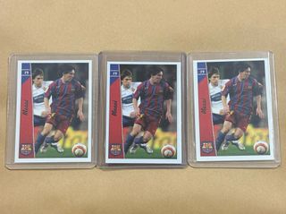 3 Fichas Messi 619 Liga 2007