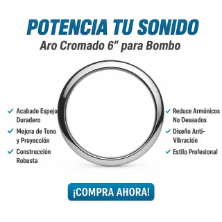 Aro protector para bombo