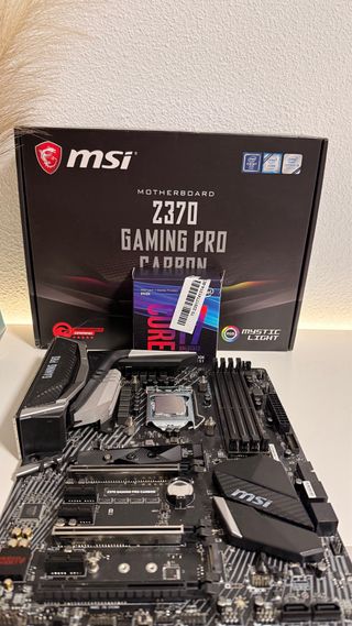 Placa Base MSI Z370 Gaming Pro Carbon + 8700K