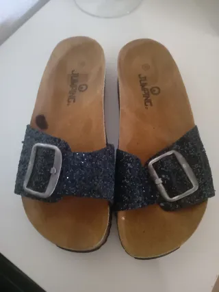 Sandalias Jumping n°39 Piel Glitter