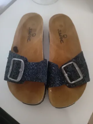 Sandalias Jumping n°39 Piel Glitter