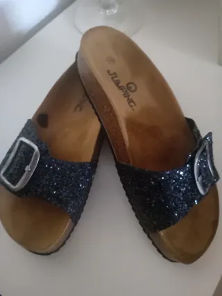 Sandalias Jumping n°39 Piel Glitter